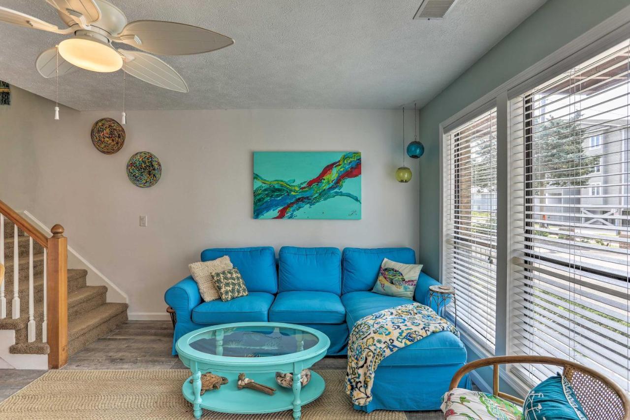 North Myrtle Beach Townhome, 1 Block To Ocean! Dış mekan fotoğraf
