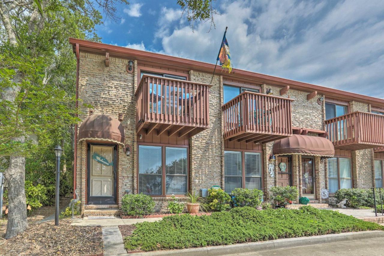 North Myrtle Beach Townhome, 1 Block To Ocean! Dış mekan fotoğraf